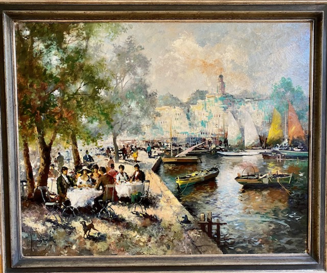 Christian Jereczek - Duży obraz olejny