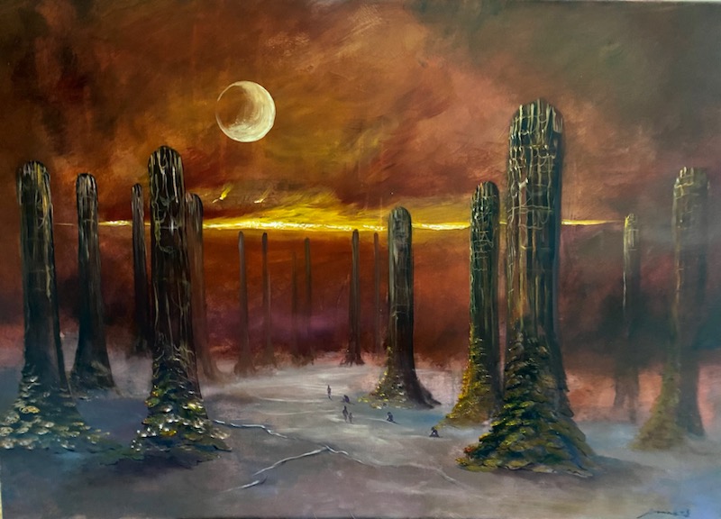 Artur Sudak - Duży obraz olejny